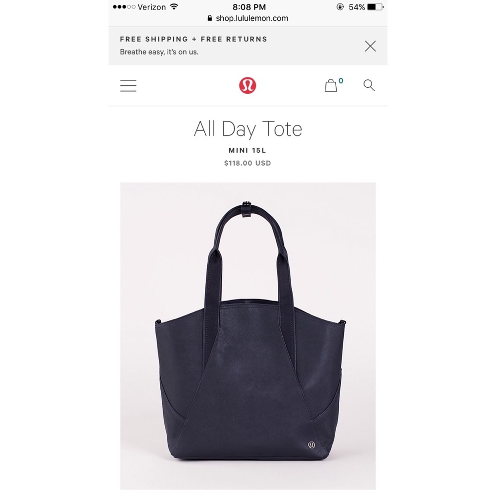 LuluLemon All Day Tote